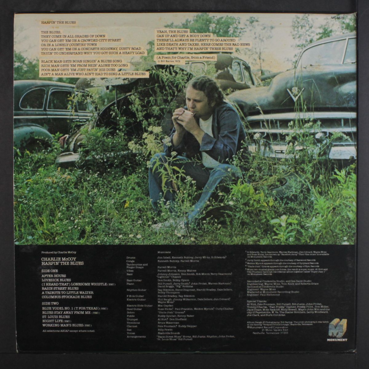 harpin' the blues by CHARLIE MCCOY