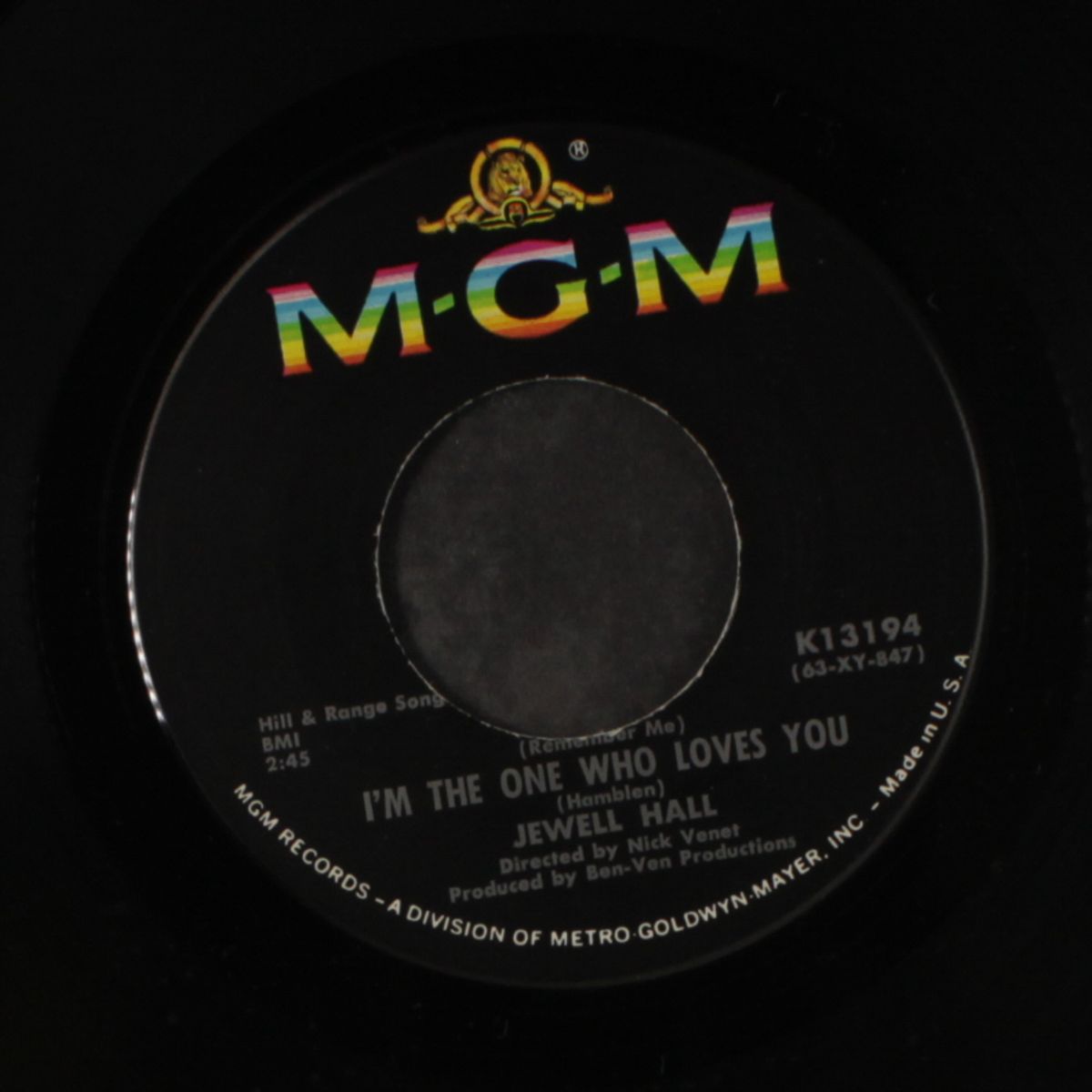 i almost called your name / i'm the one who loves you by JEWELL HALL