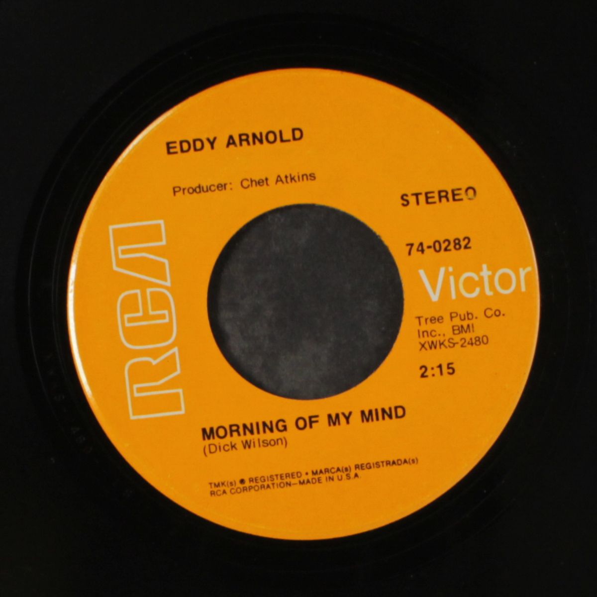morning of my mind / since december by EDDY ARNOLD