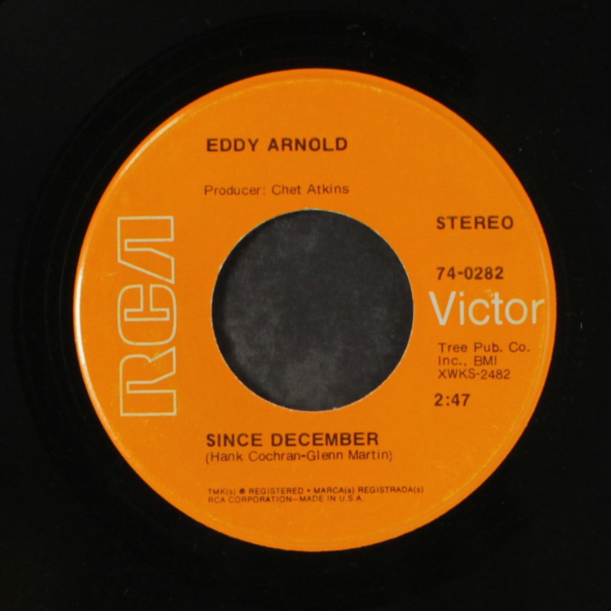 morning of my mind / since december by EDDY ARNOLD