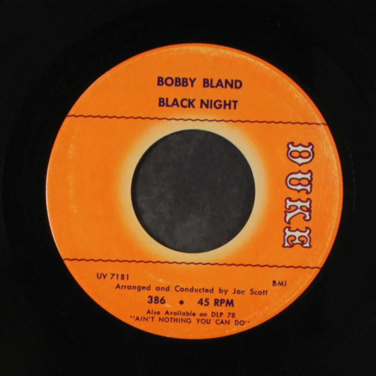 blind man / black night by BOBBY BLAND