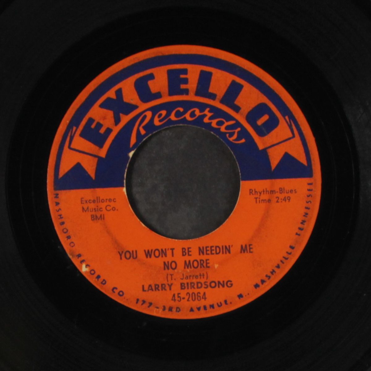 it won't be this way, always / you won't be needin' me no more by LARRY BIRDSONG