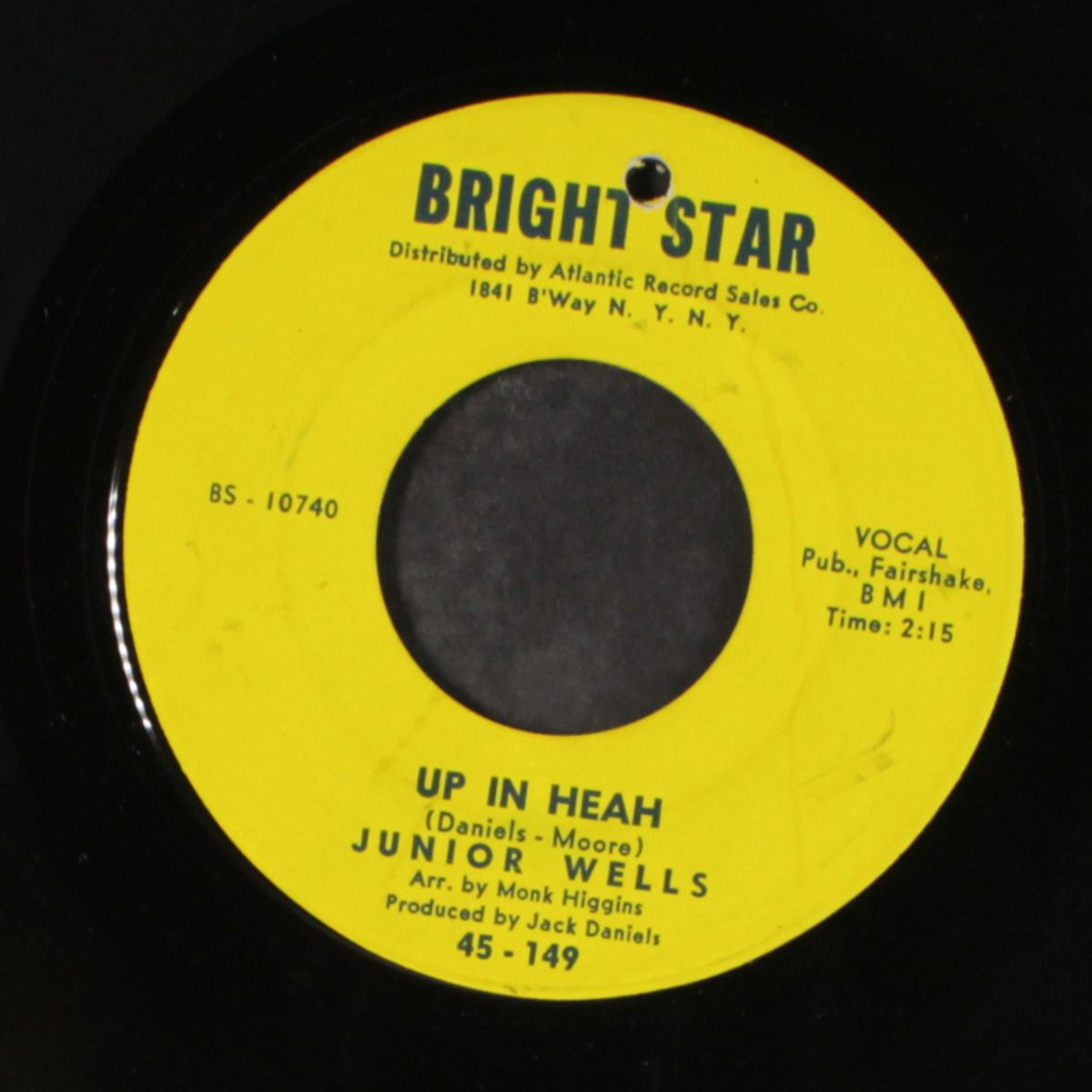 up in heah / junior's groove by JUNIOR WELLS