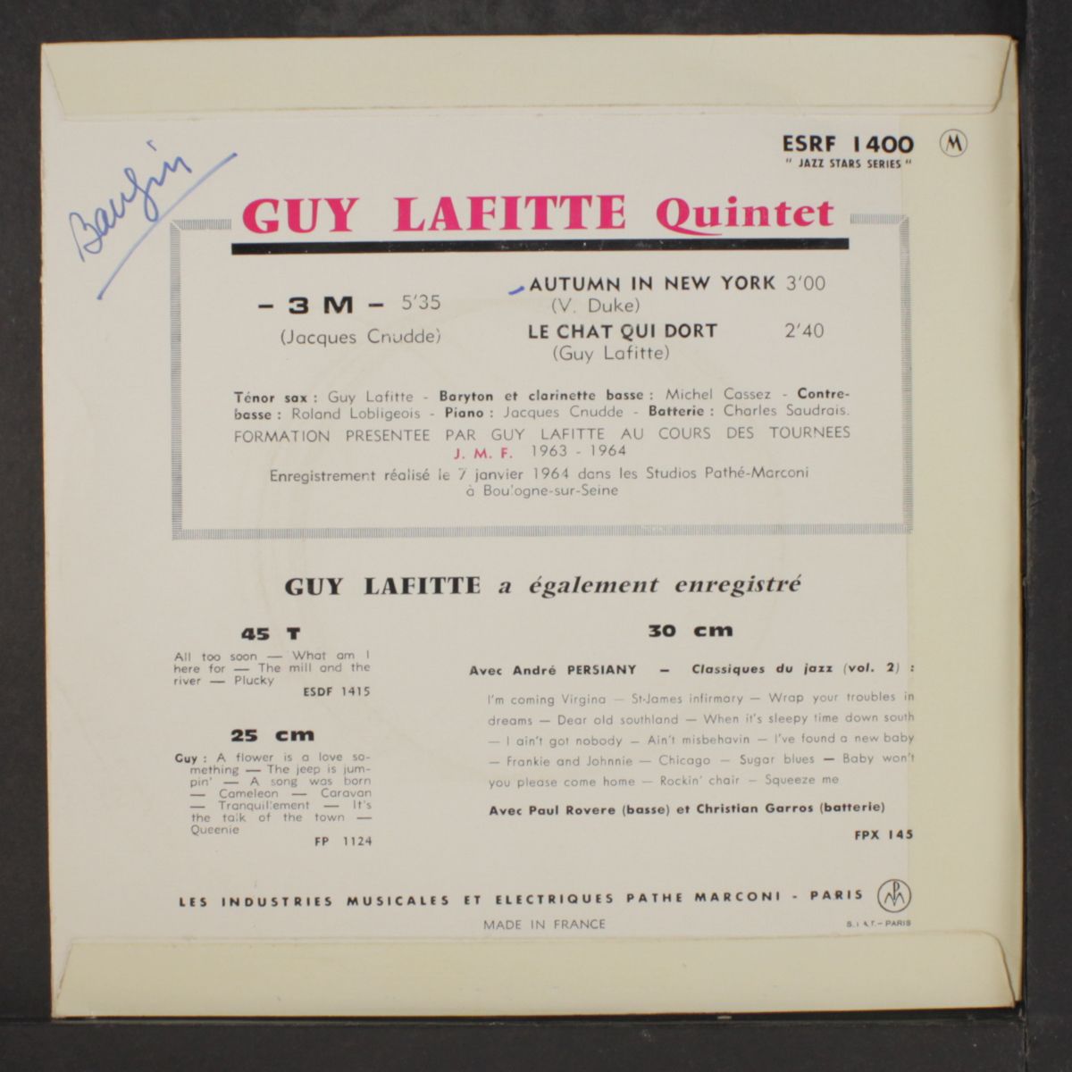 3m + 2 by GUY LAFITTE