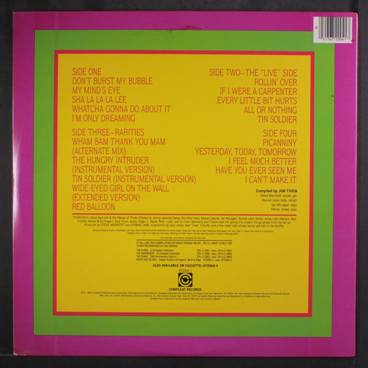 big music by SMALL FACES
