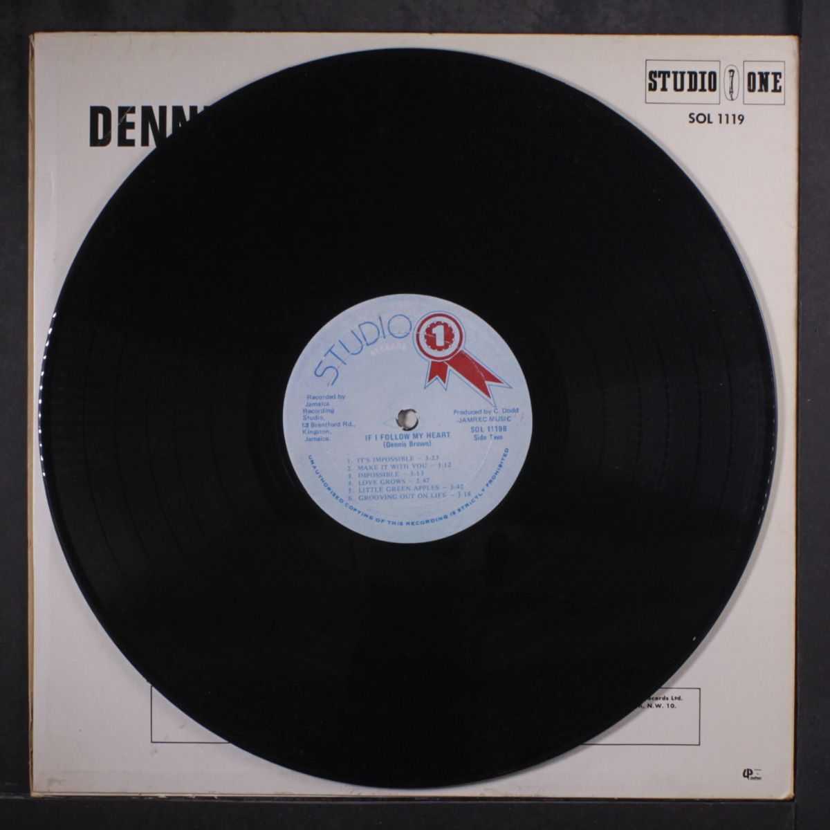 if i follow my heart by DENNIS BROWN