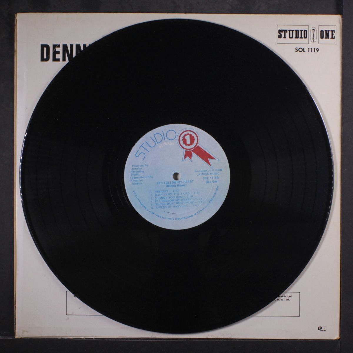if i follow my heart by DENNIS BROWN