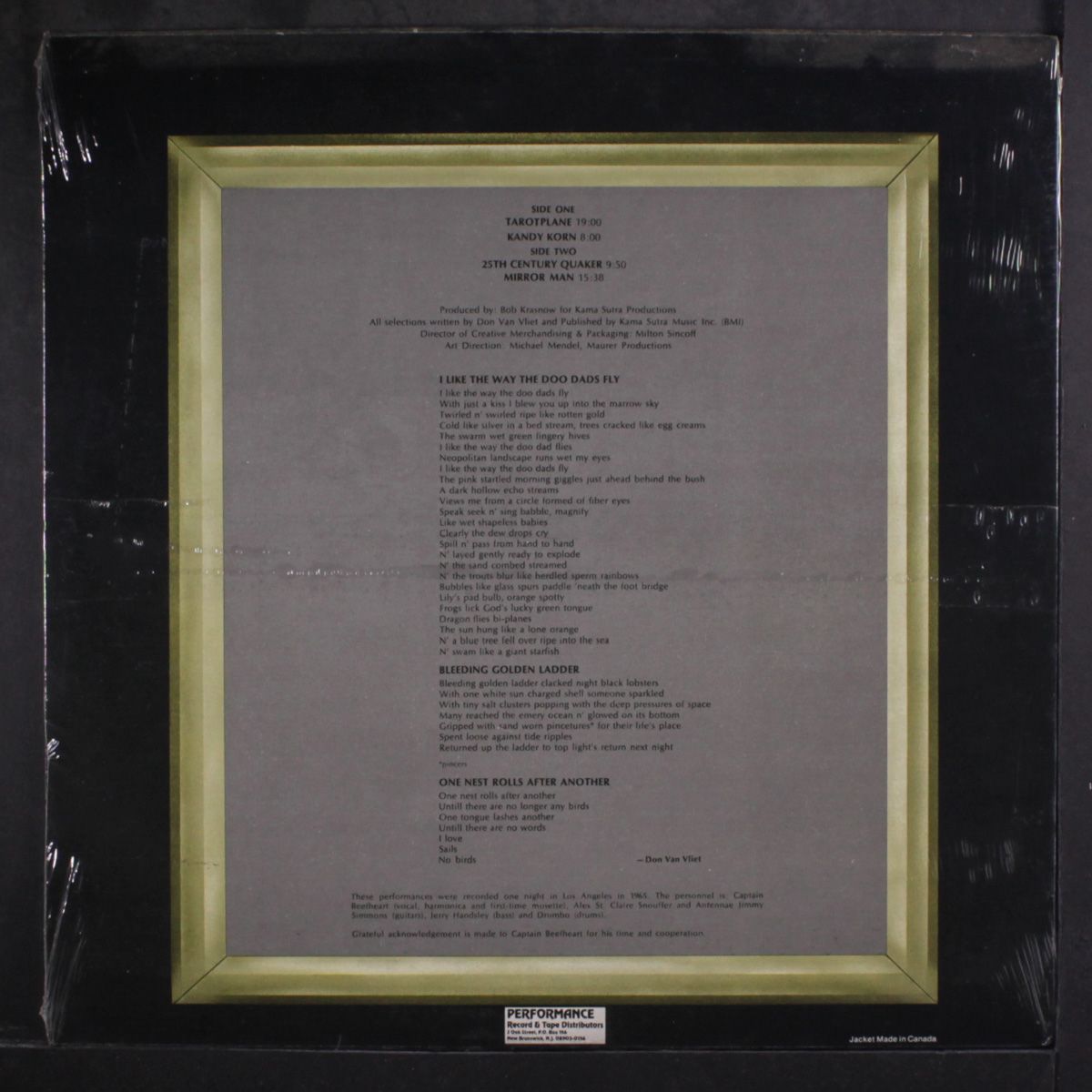 mirror man by CAPTAIN BEEFHEART & MAGIC BAND