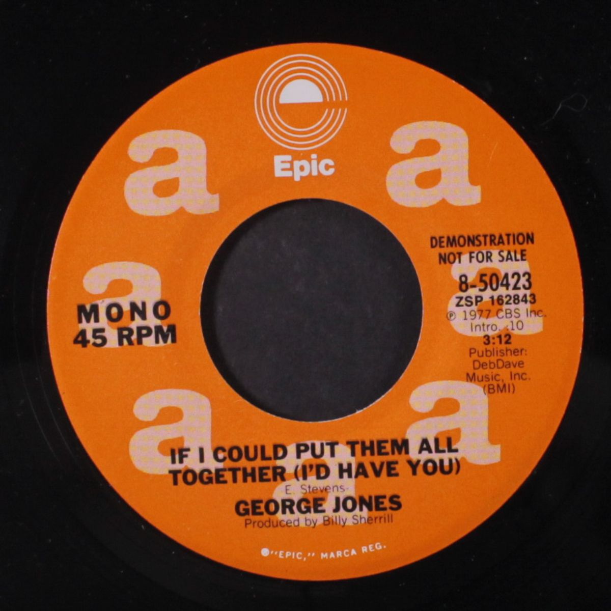 if i could put them all together / mono by GEORGE JONES