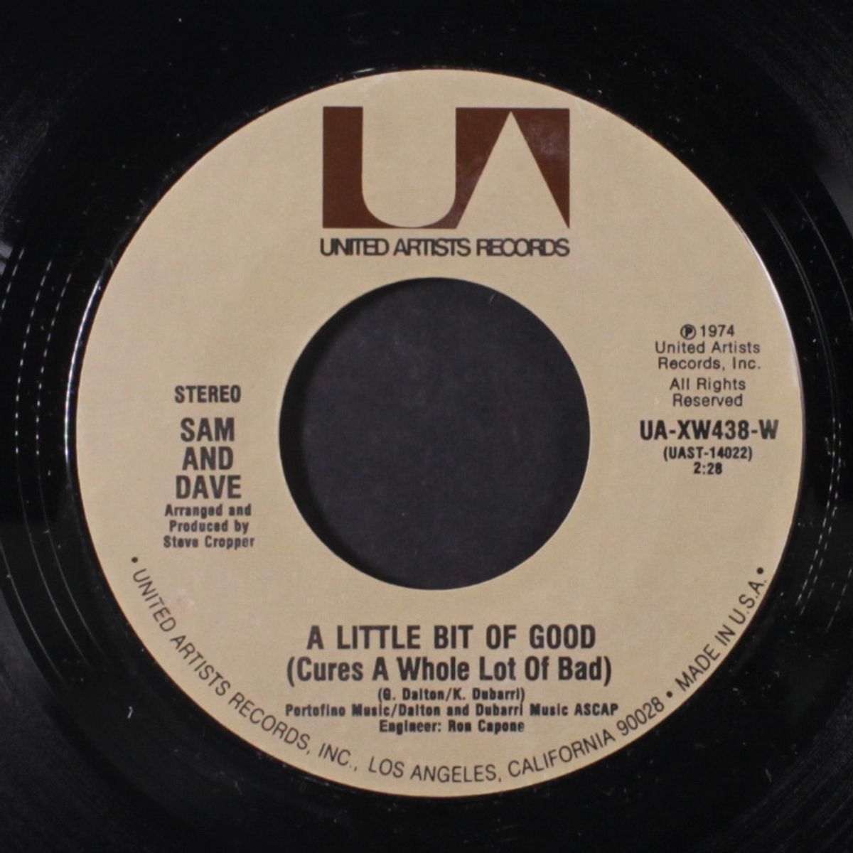 a little bit of good / blinded by love by SAM & DAVE