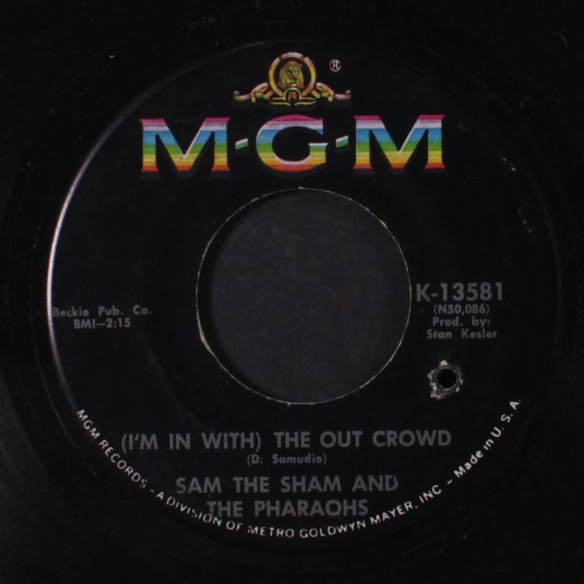 the hair on my chinny chin chin / (i'm in with the out crowd) by SAM THE SHAM & PHARAOHS