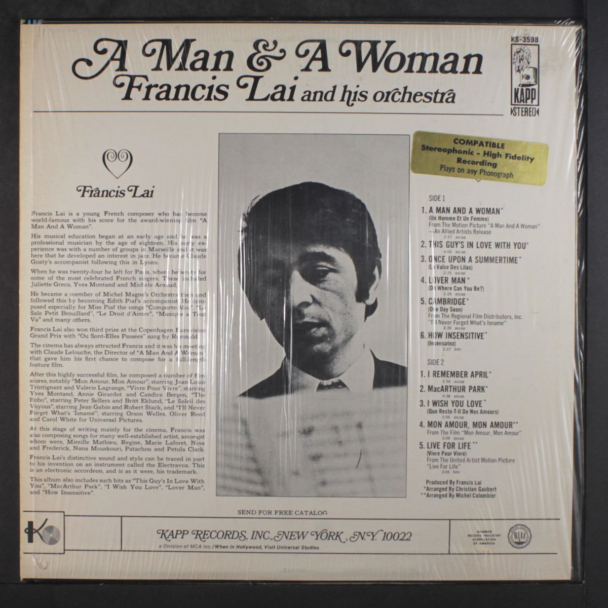 a man & a woman by FRANCIS LAI