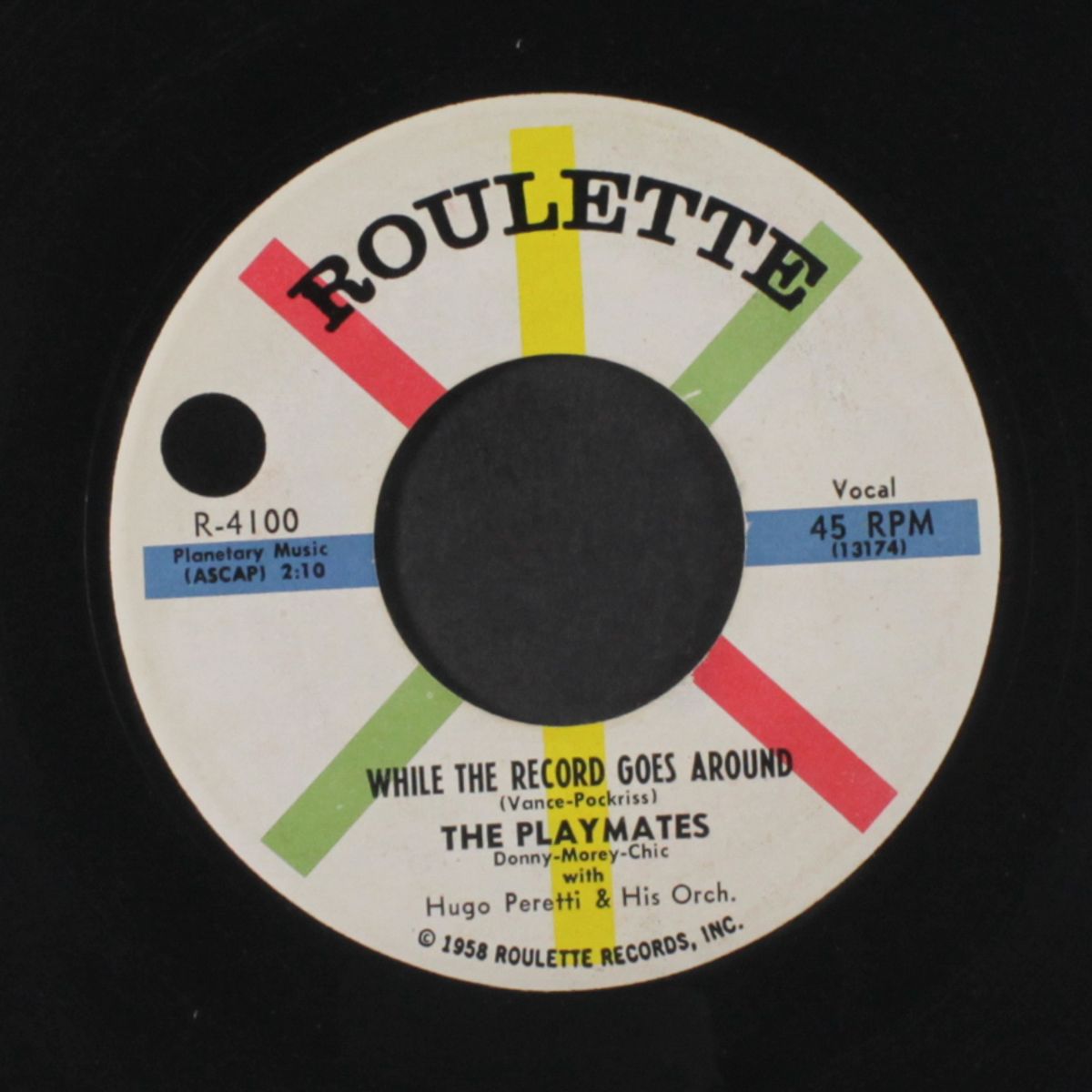 the day i died / while the record goes around by PLAYMATES