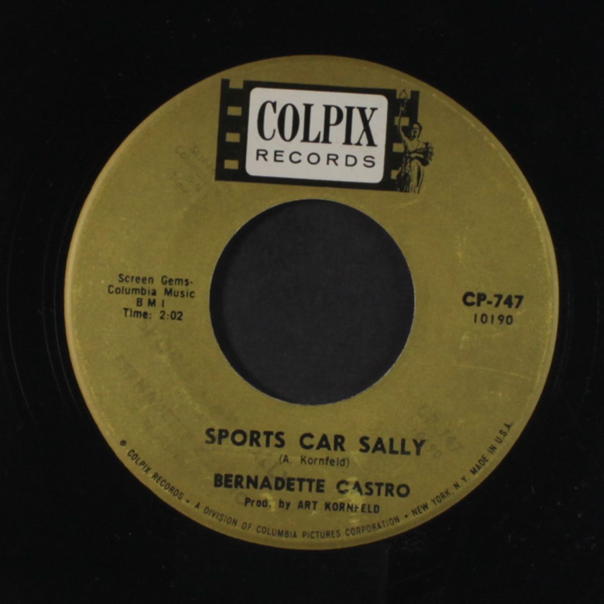 his lips get in the way / sports car sally by BERNADETTE CASTRO