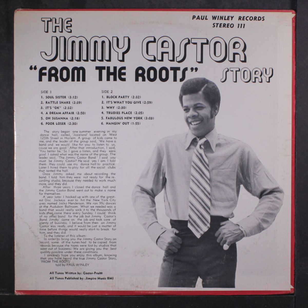 from the roots by JIMMY CASTOR