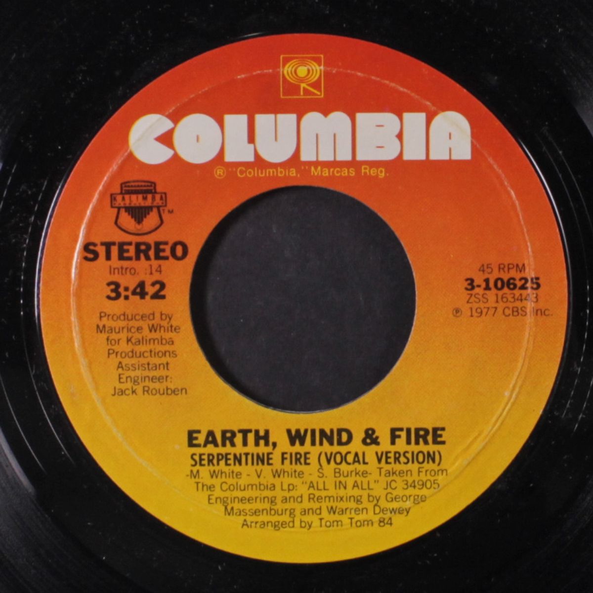 serpentire fire / instro by EARTH, WIND & FIRE