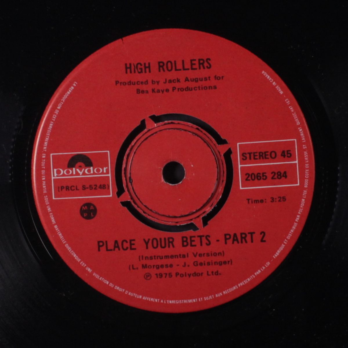 place your bets / instro by HIGH ROLLERS