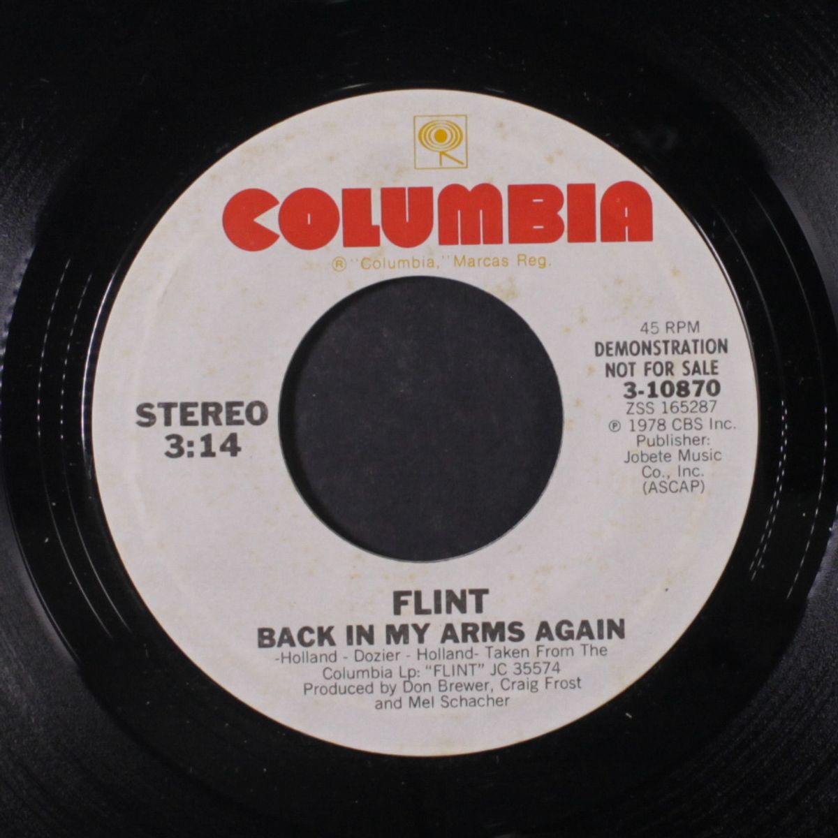 back in my arms again/ mono by FLINT