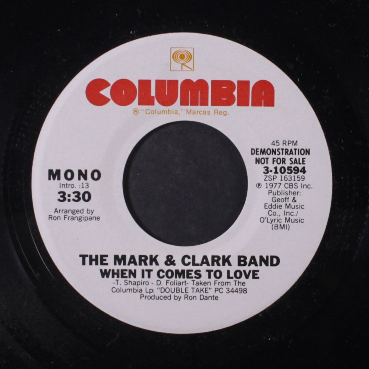 when it comes to love / mono by MARK & CLARK BAND