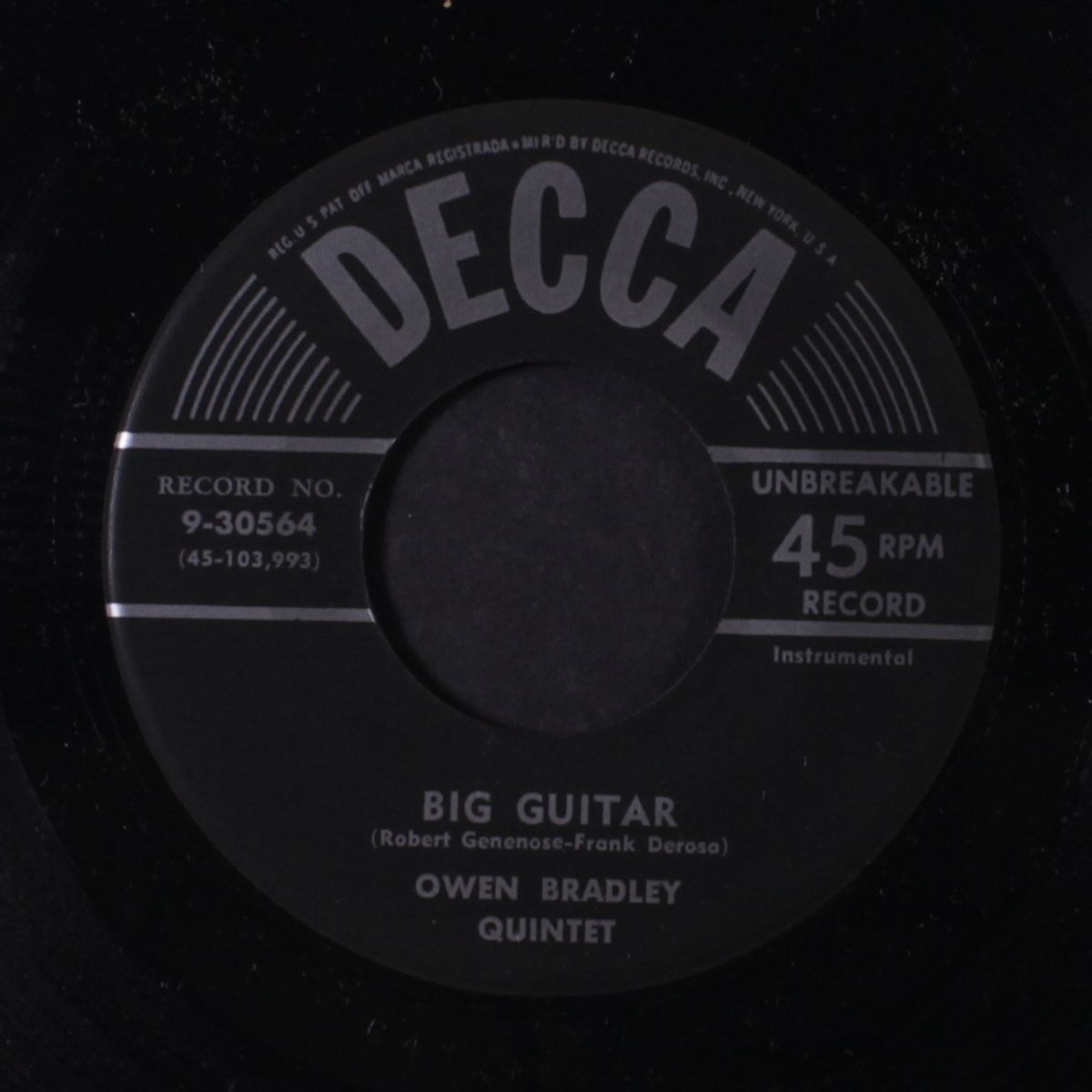 big guitar by OWEN BRADLEY