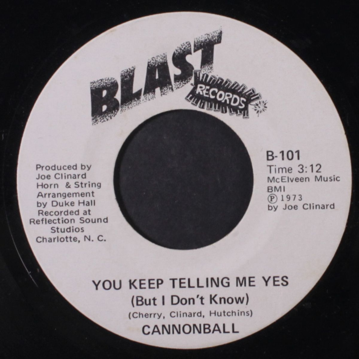 you keep telling me yes / keep on smilin' by CANNONBALL