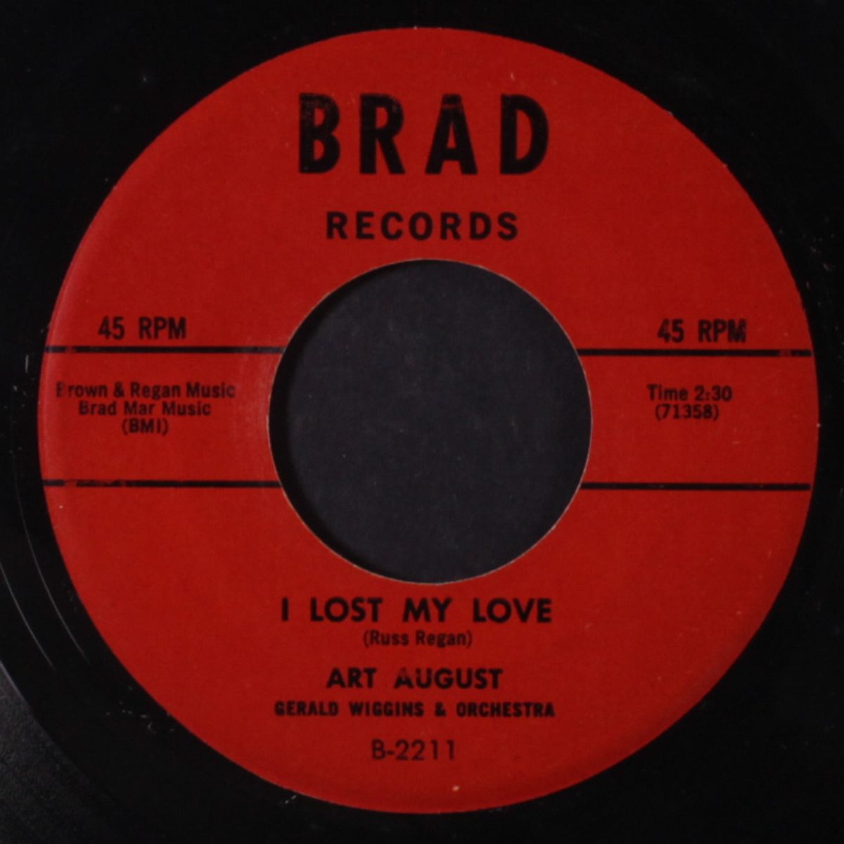 i lost my love / sad love affair by ART AUGUST