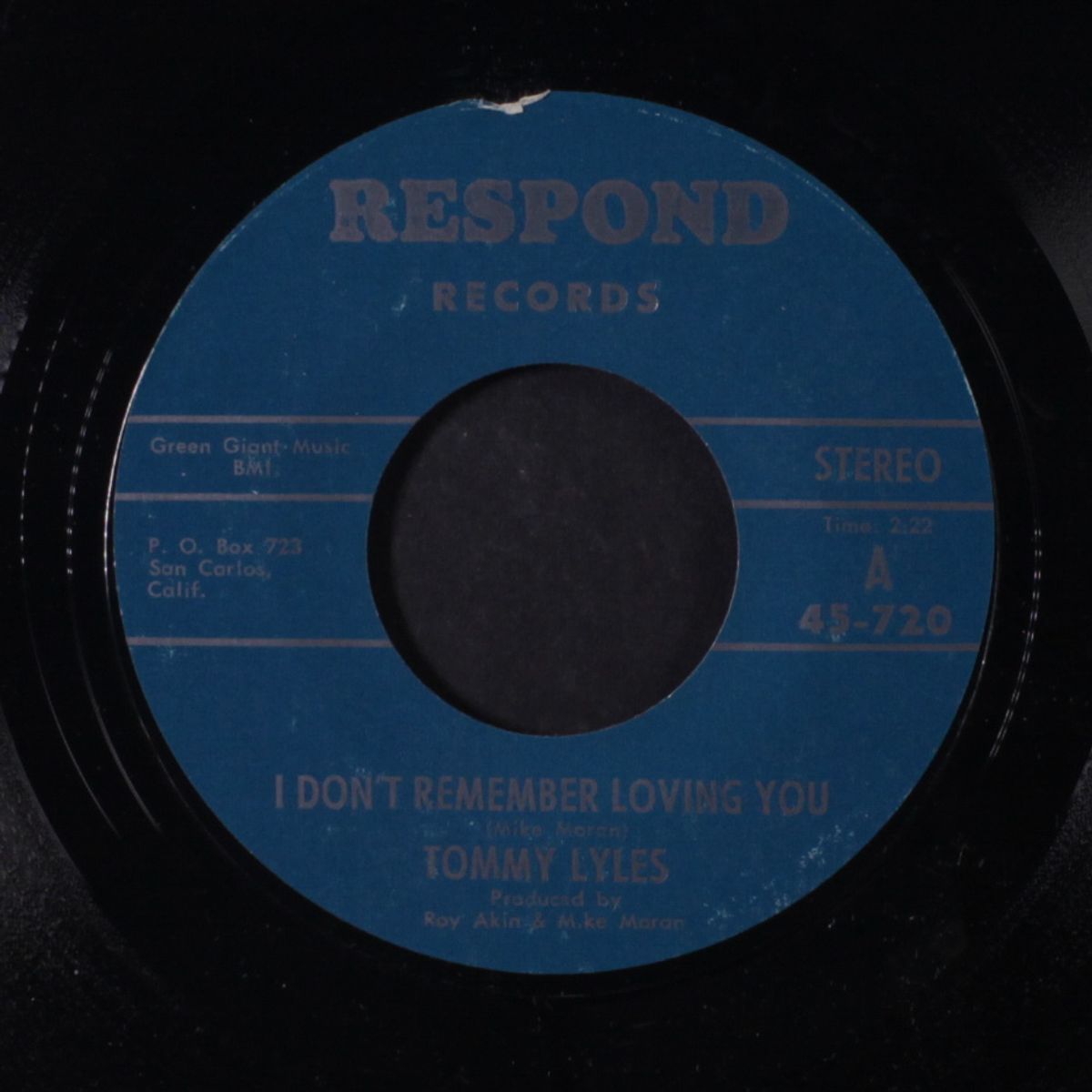 i let you go / i don't remember loving you by TOMMY LYLES