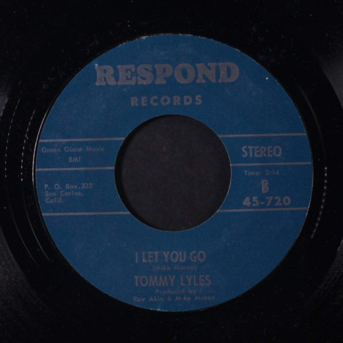 i let you go / i don't remember loving you by TOMMY LYLES