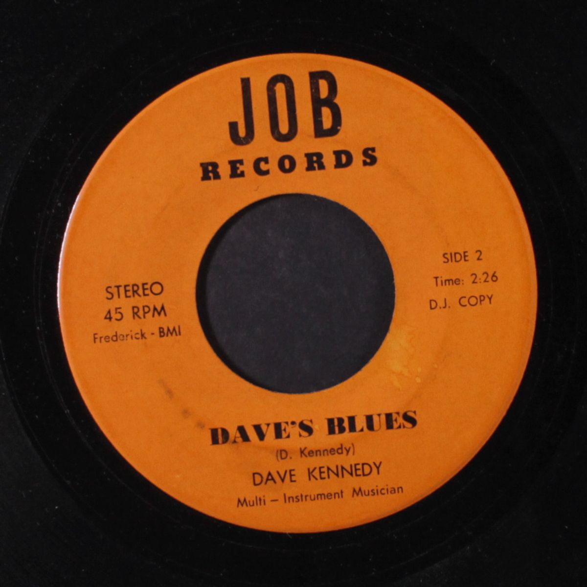 night train / dave's blues by DAVE KENNEDY