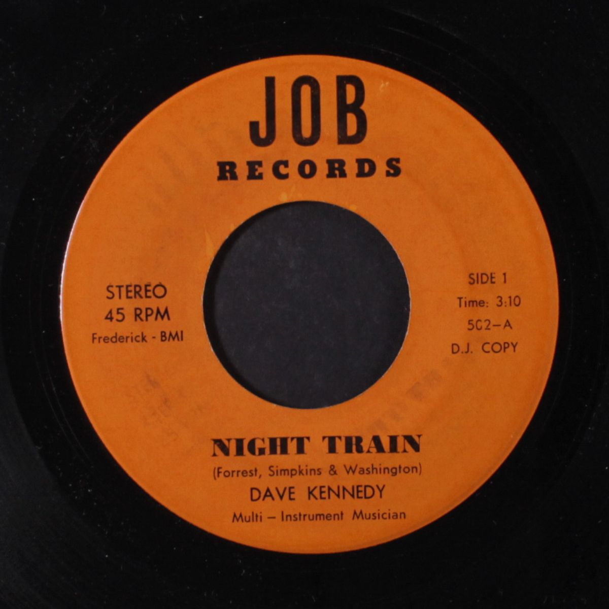 night train / dave's blues by DAVE KENNEDY