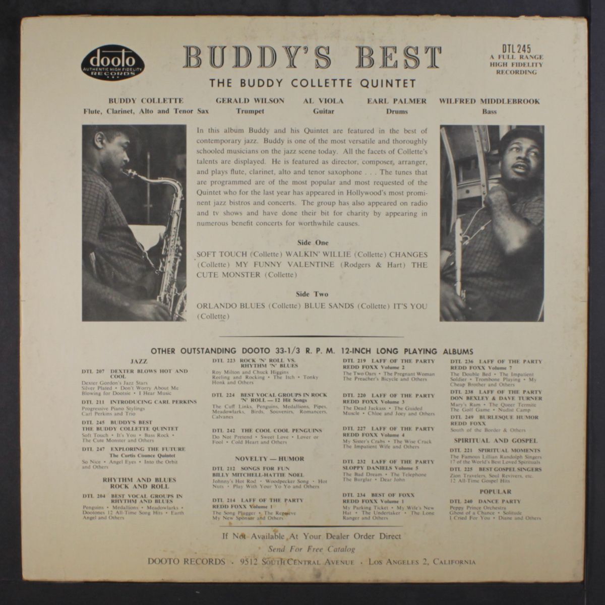 buddy's best by BUDDY COLLETTE