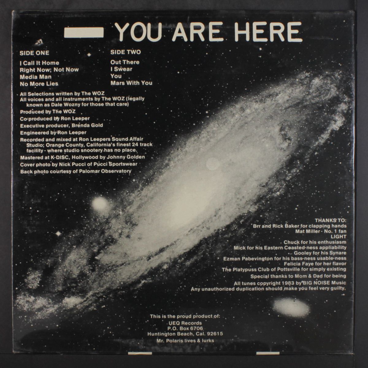you are here by WOZ