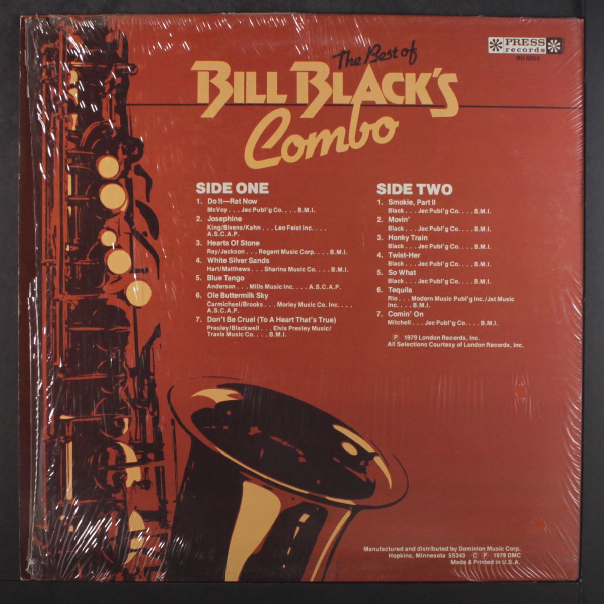 the best of by BILL BLACK'S COMBO