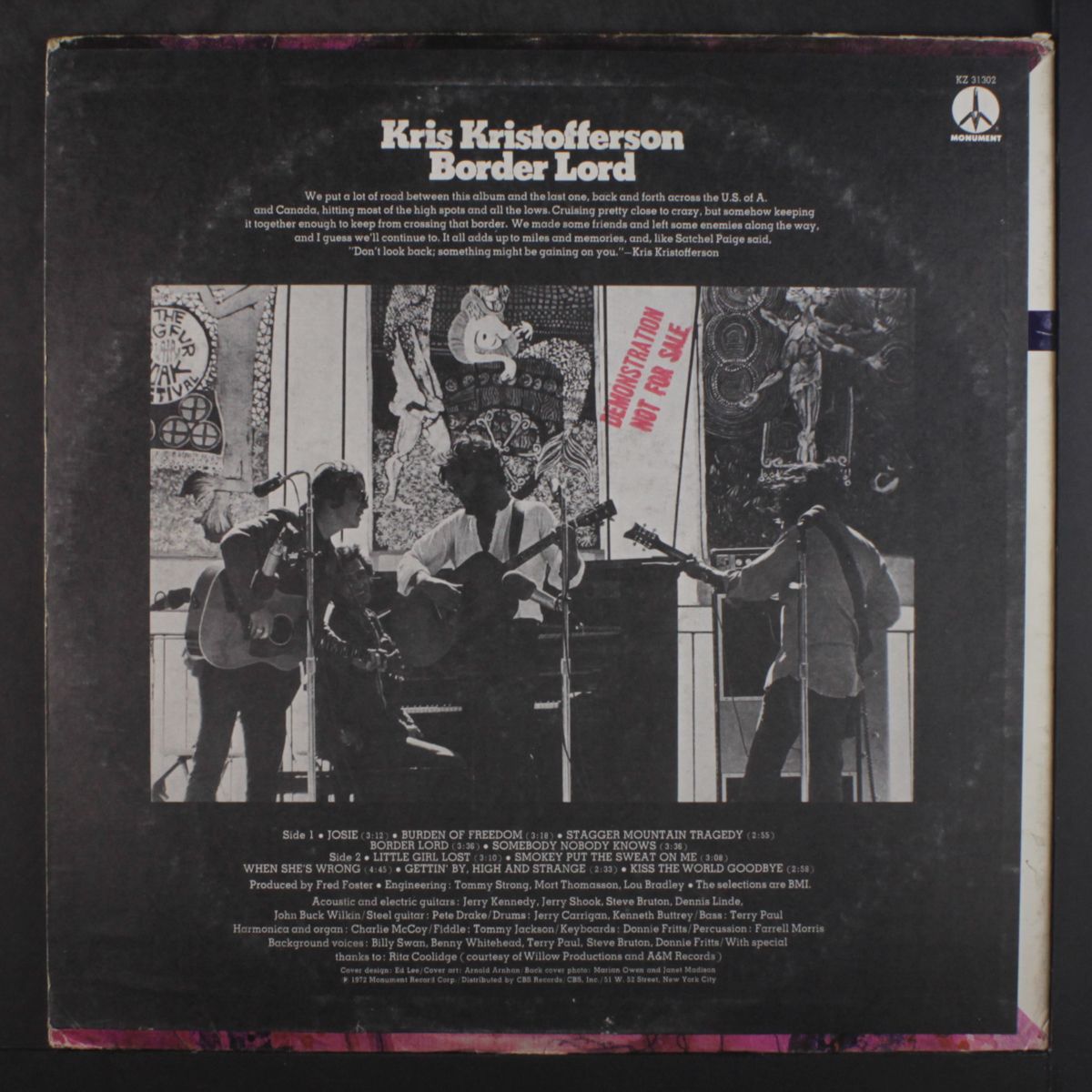 border lord by KRIS KRISTOFFERSON
