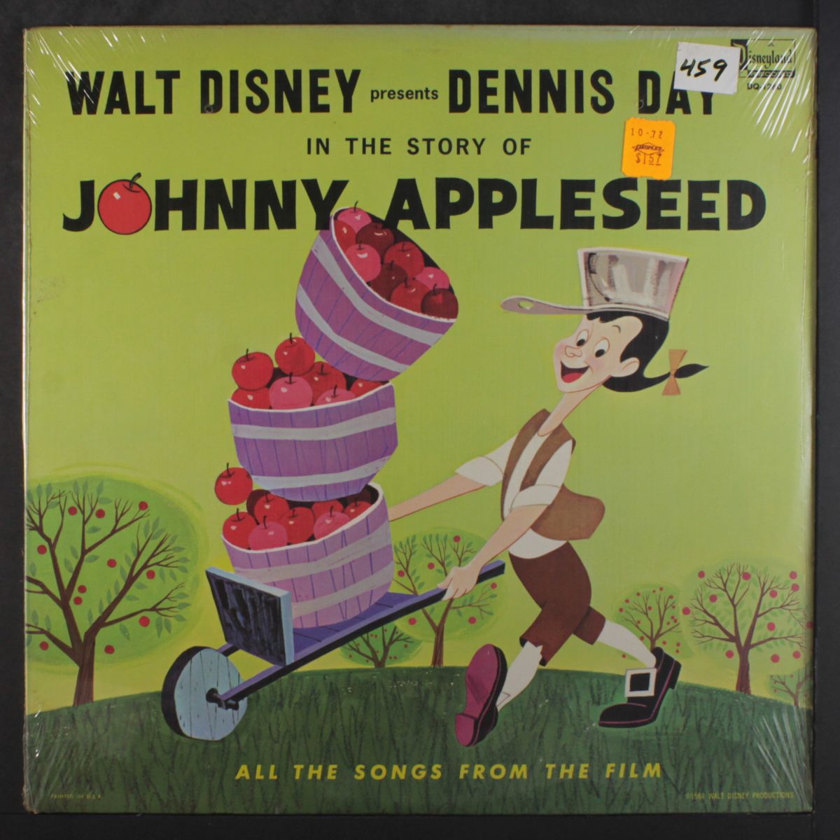 the story of johnny appleseed by WALT DISNEY