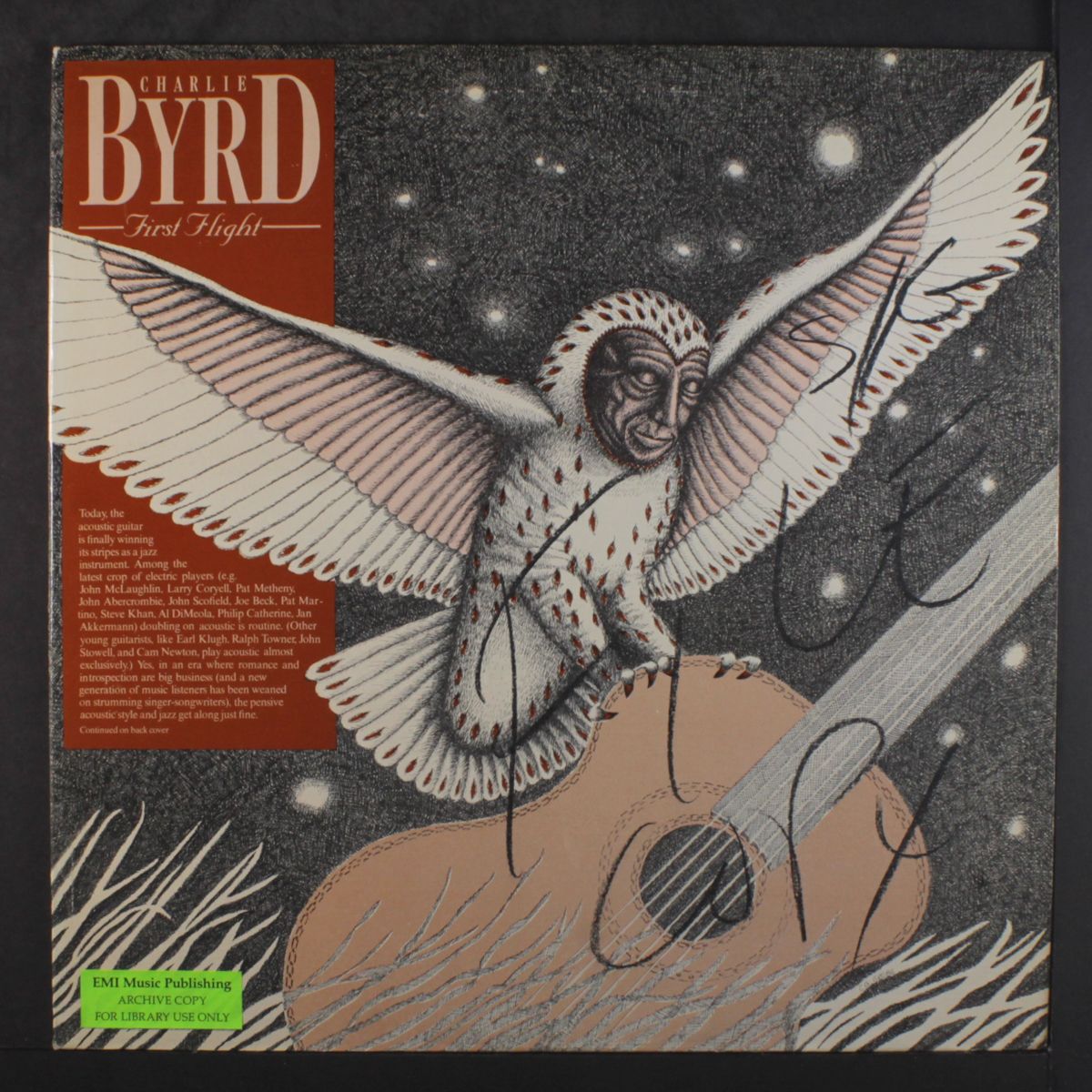 first flight by CHARLIE BYRD
