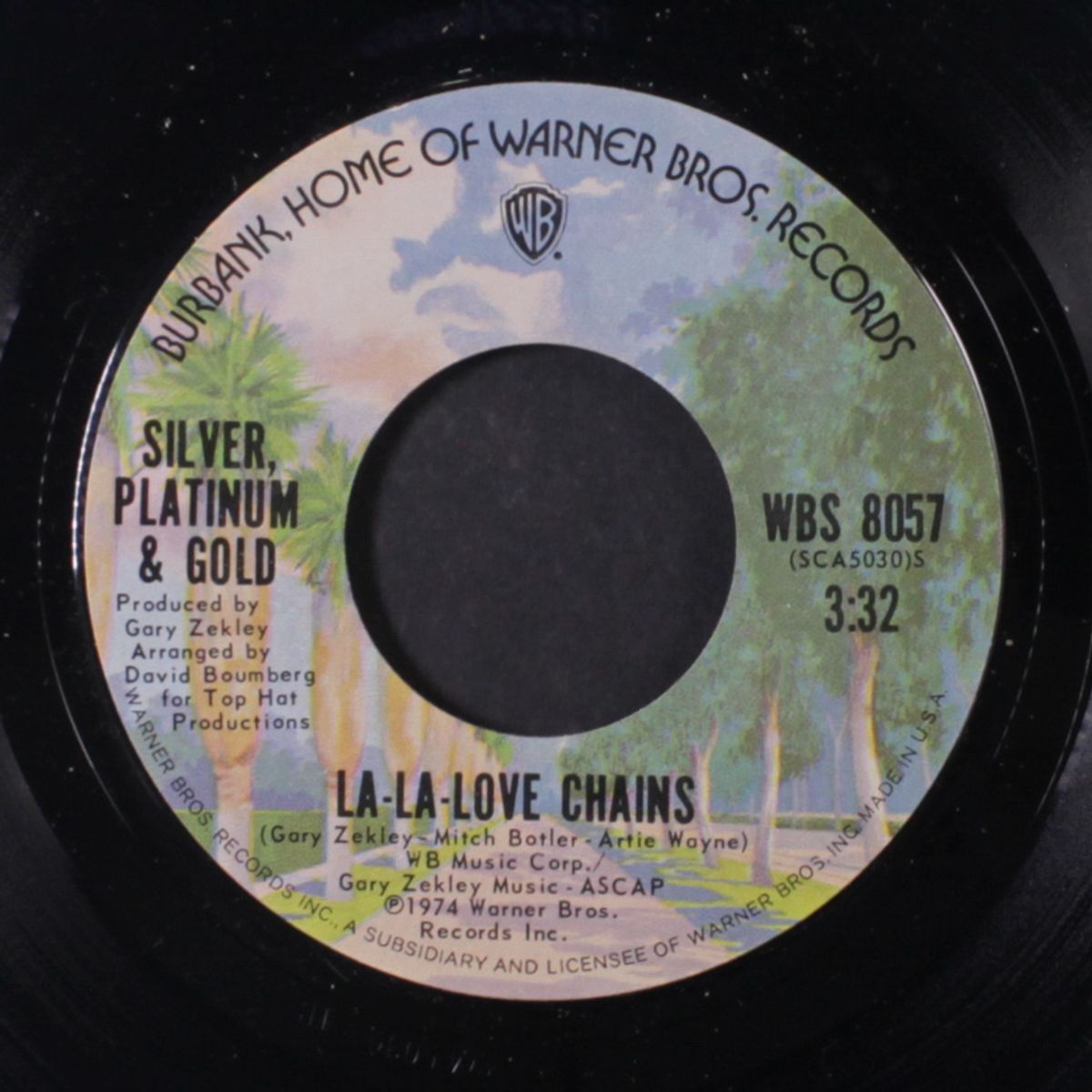 la-la-love chains / yes you are by SILVER, PLATINUM & GOLD