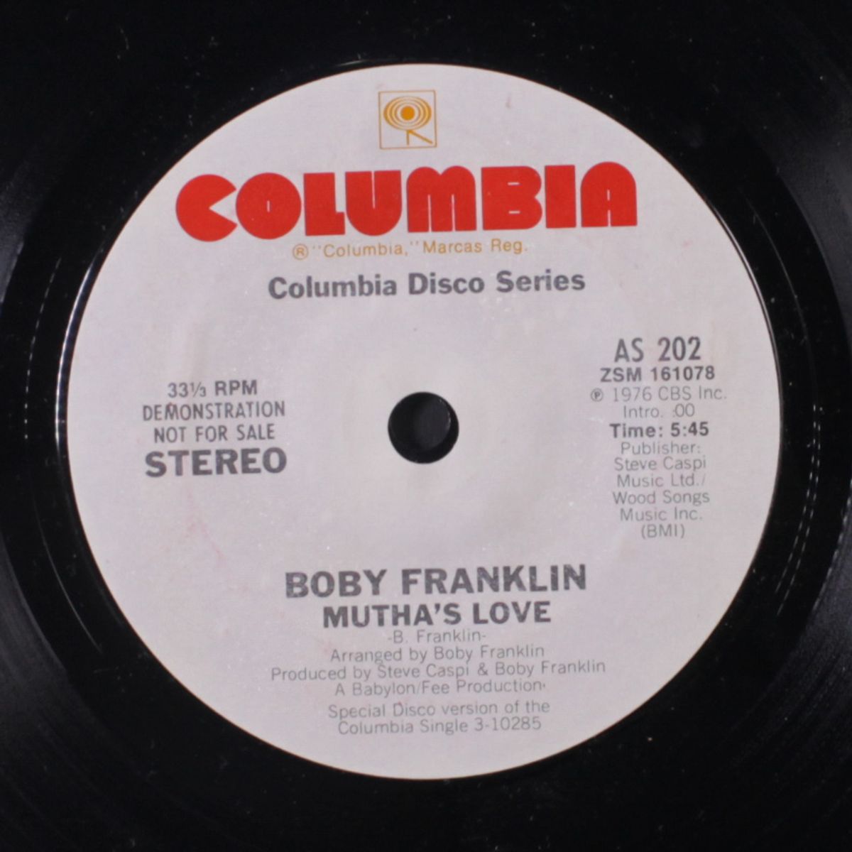 mutha's love / mono by BOBY FRANKLIN