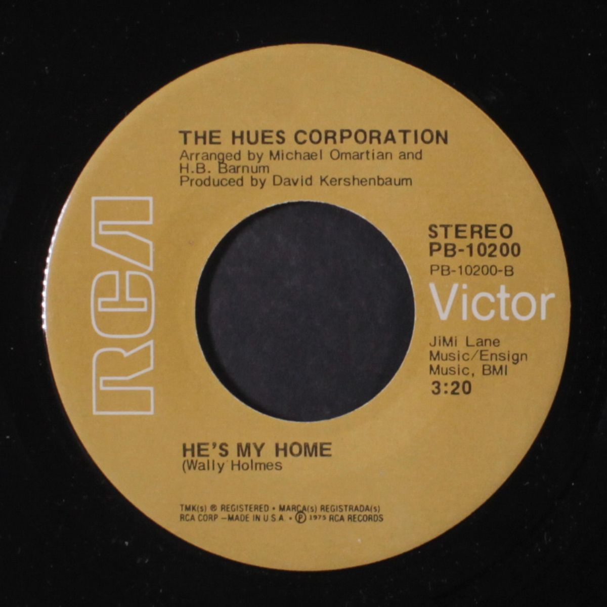 love corporation / he's my home by HUES CORPORATION