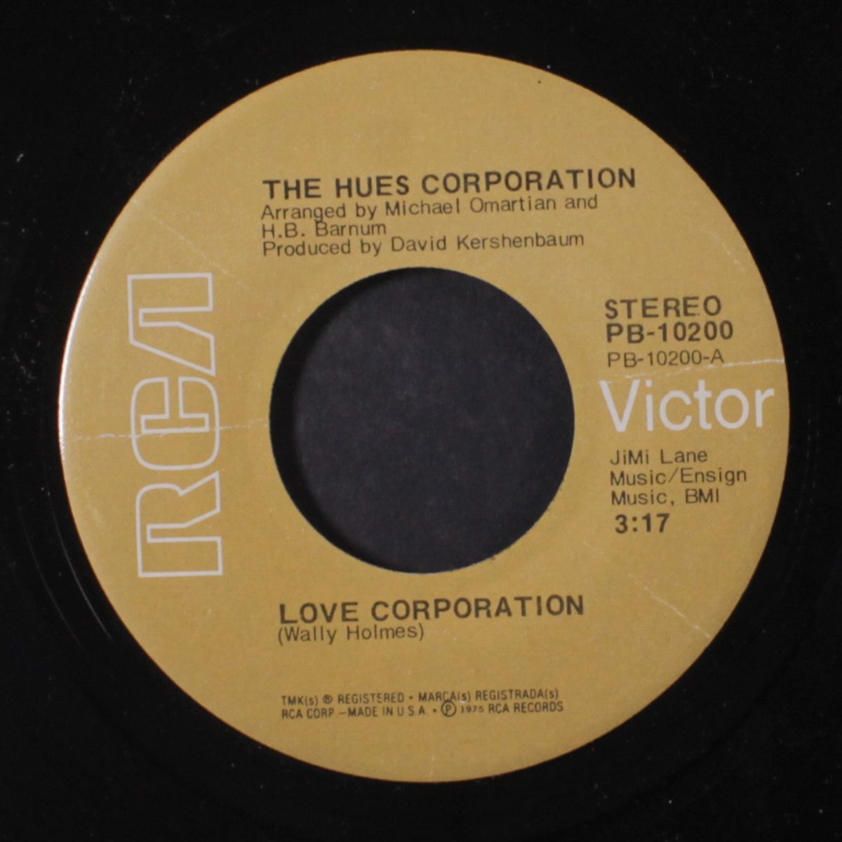 love corporation / he's my home by HUES CORPORATION