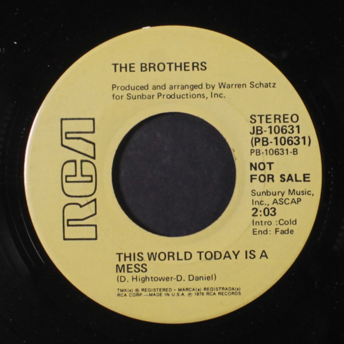this world today is a mess / voce abusou by BROTHERS