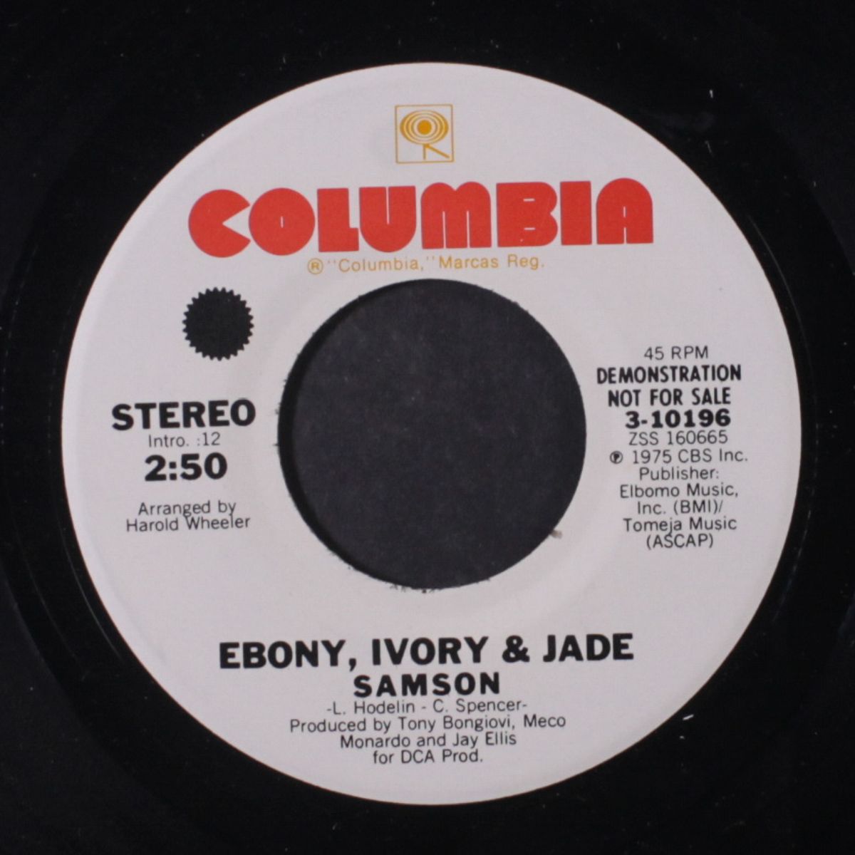 samson / mono by EBONY, IVORY & JADE