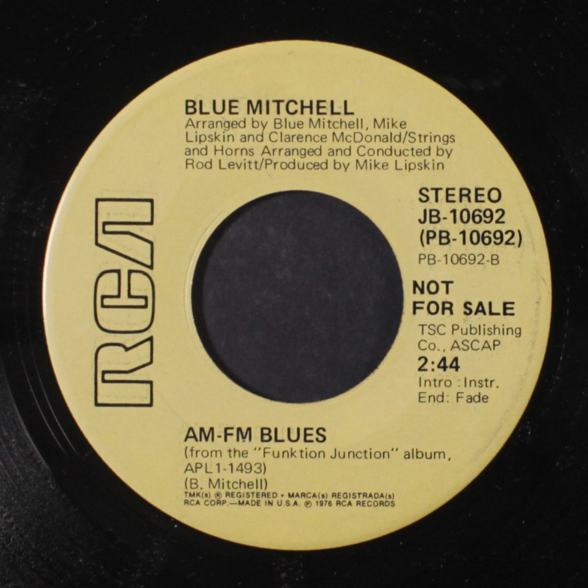 i'm in heaven / am-fm blues by BLUE MITCHELL