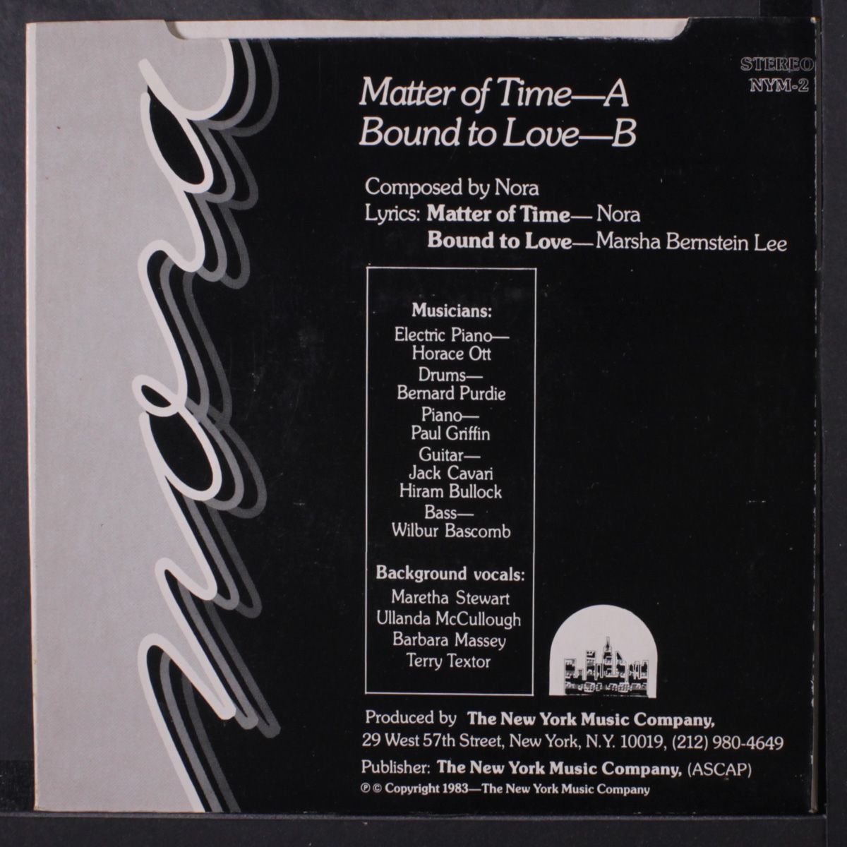 matter of time / bound to love by NORA