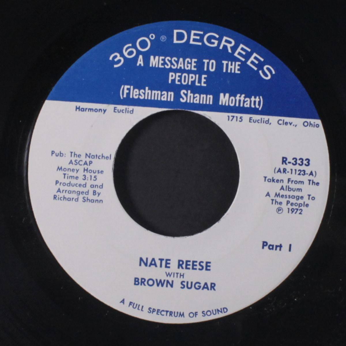 a message to the people / part ii by NATE REESE & BROWN SUGAR