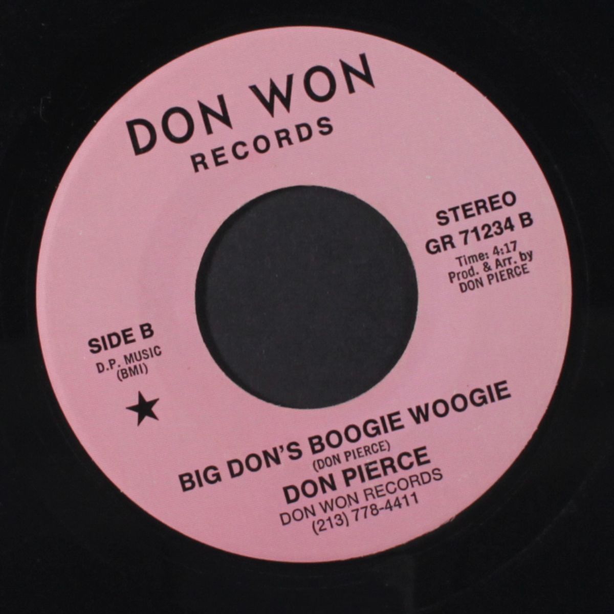 you don't do like i do / big don's boogie woogie by DON PIERCE