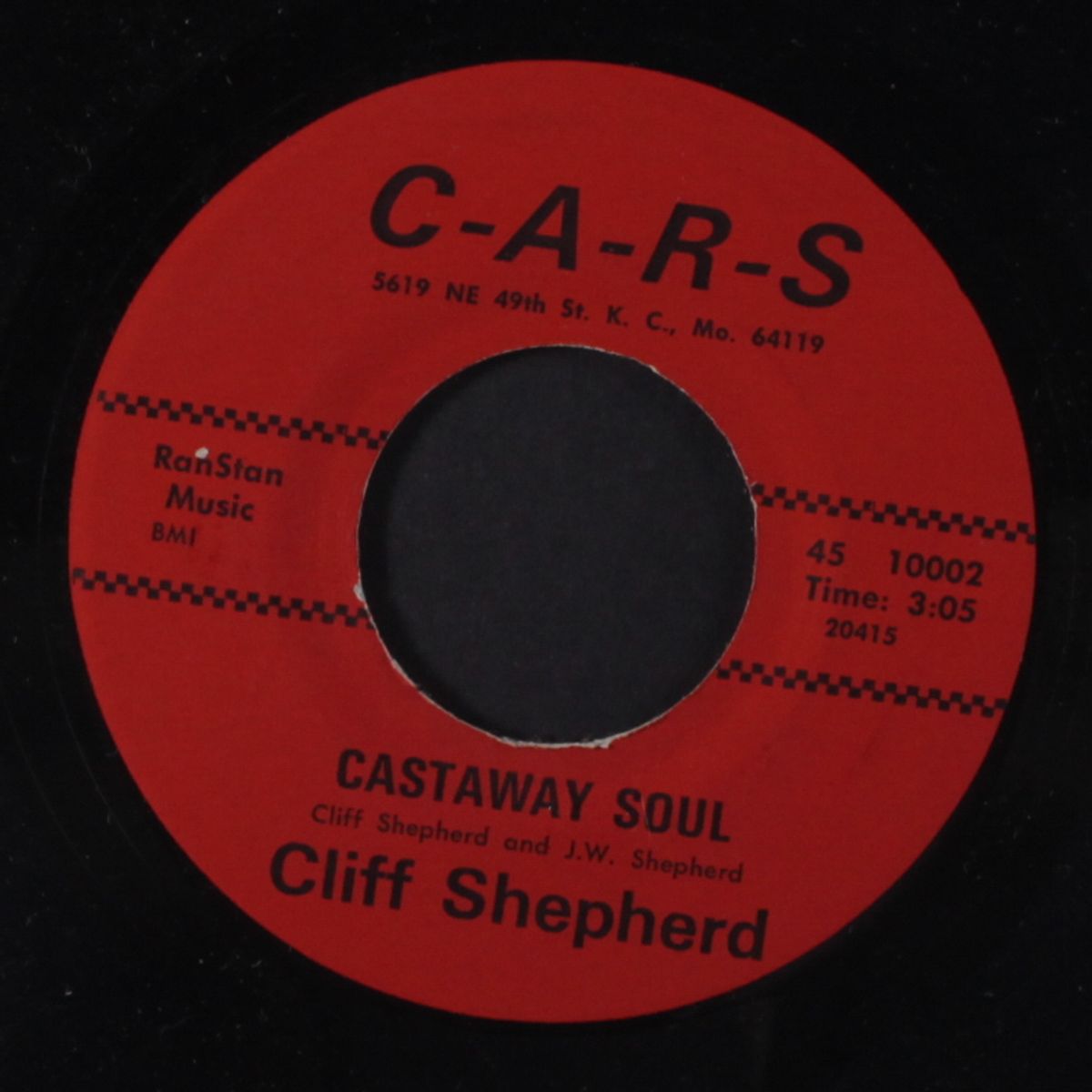 hello mr. blues / castaway soul by CLIFF SHEPHERD