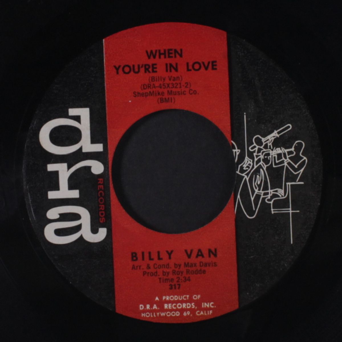 a year ago / when you're in love by BILLY VAN