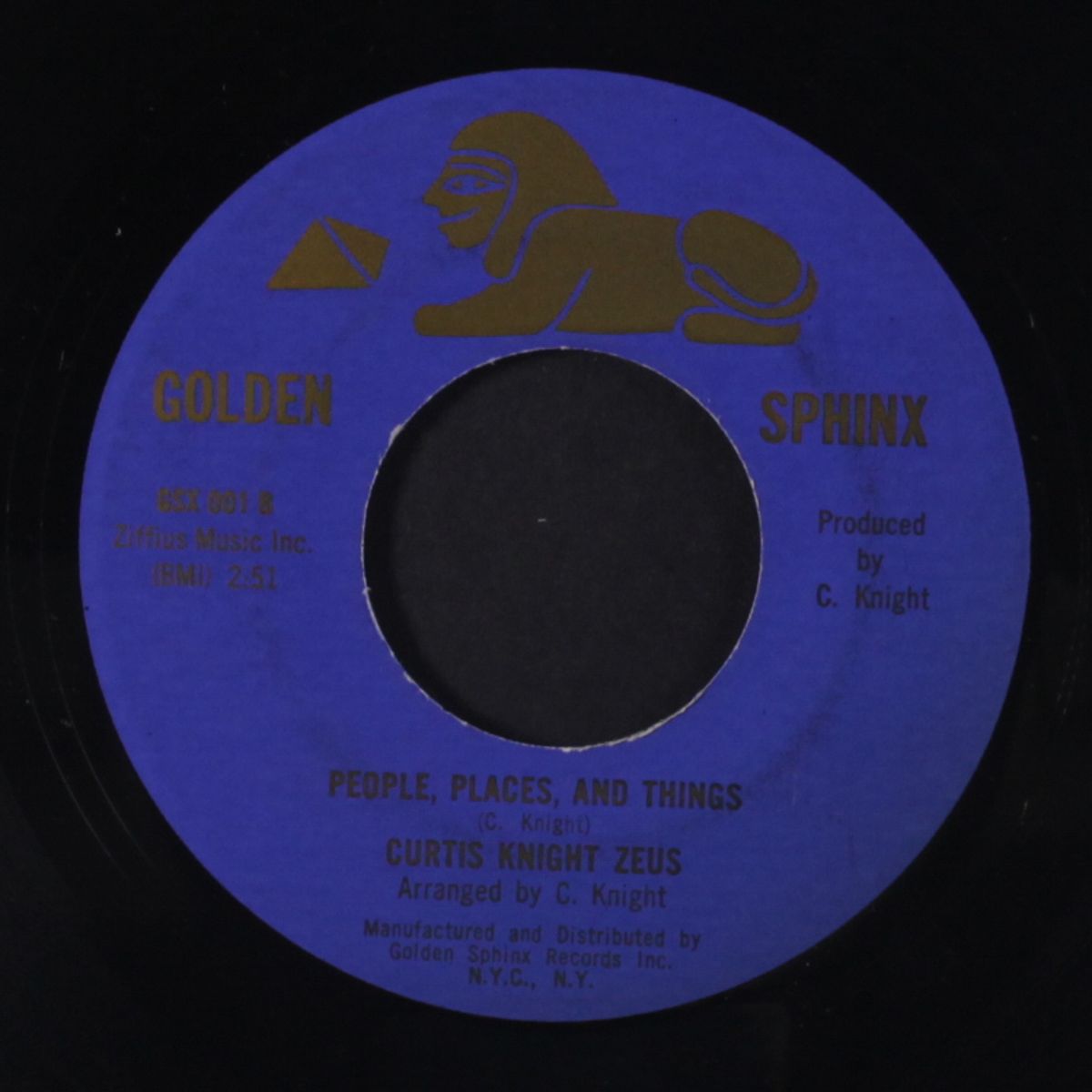 concert in the sky / people, places, and things by CURTIS KNIGHT ZEUS