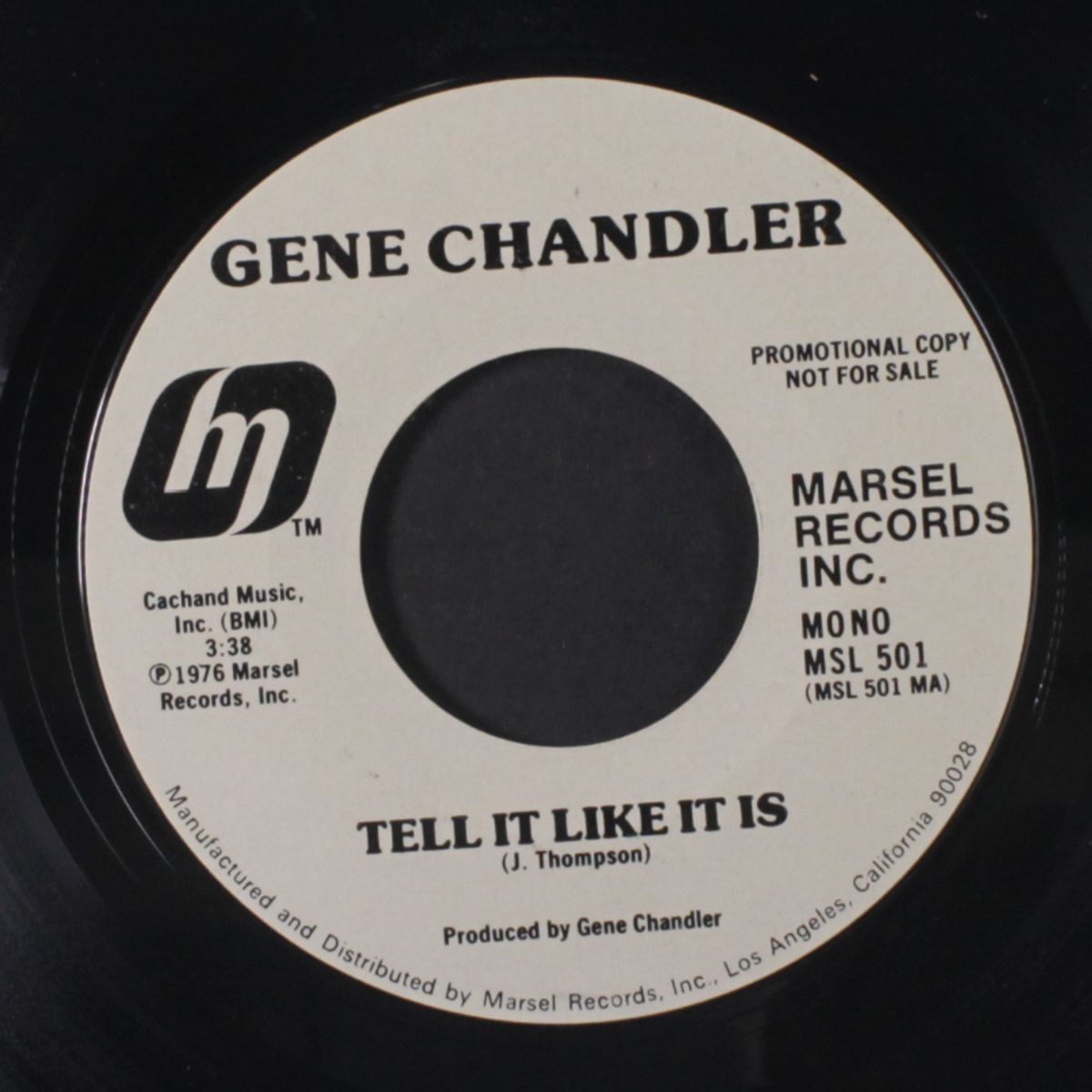 tell it like it is / mono by GENE CHANDLER